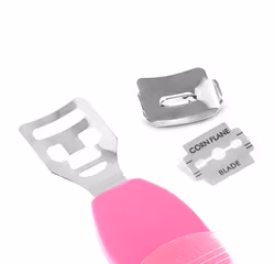 Jalkakirves ja jalkaraspeli 2-in-1 pinkki