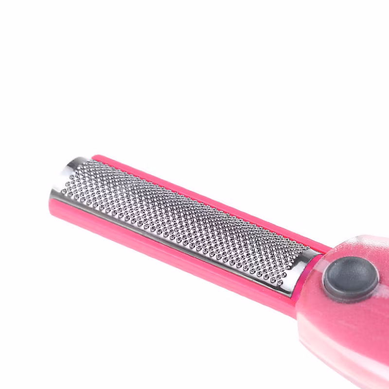 Jalkakirves ja jalkaraspeli 2-in-1 pinkki