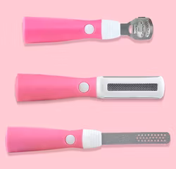 Jalkojenhoitosarja pinkki 4 in 1