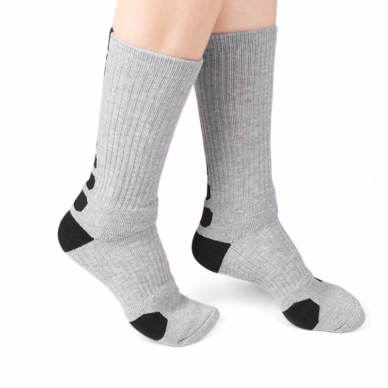Sukat, lämpimät, one size HARMAA/MUSTA