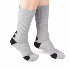Sukat, lämpimät, one size HARMAA/MUSTA