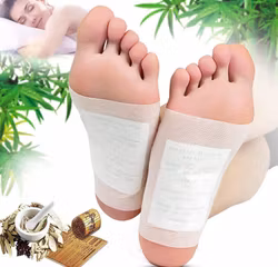 Detox-jalkalaastarit 10 kpl