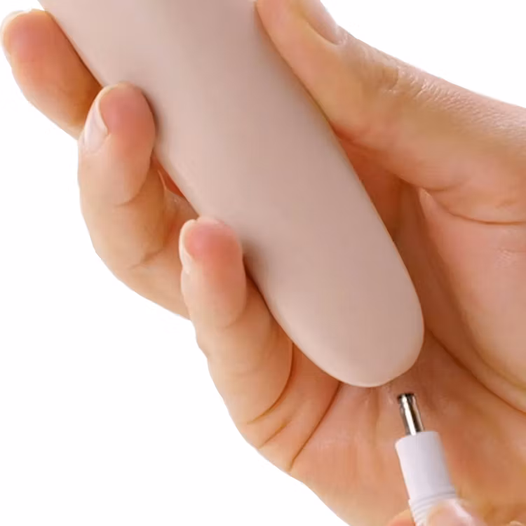 Jalkaviila, sähköinen, ergonominen, LED-valolla varustettuna