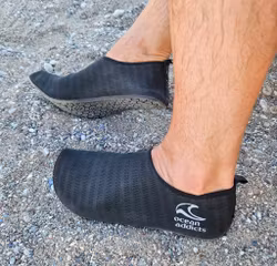 Uimakengät Ibiza MUSTA