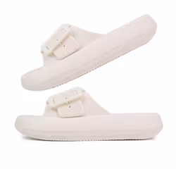 Premium säädettävät pehmeät tossut V2 yhdellä hihnalla VALKOINEN