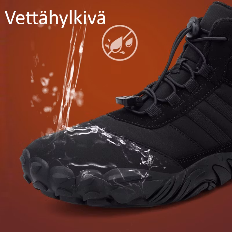 Paljasjalkakengät vettähylkivä, vuorattu RUSKEA
