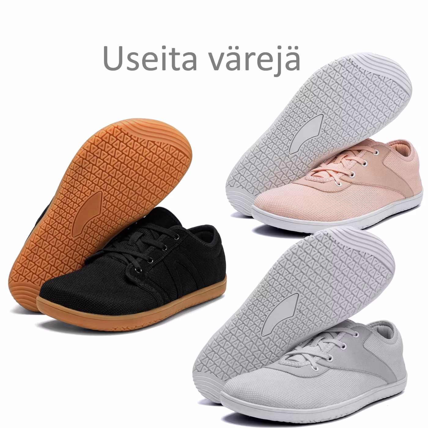 Paljasjalkakengät Casual HARMAA