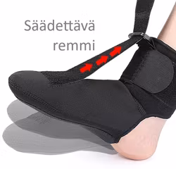 Yösukka, kantapää, luupiikki, pudota jalka, venyttely