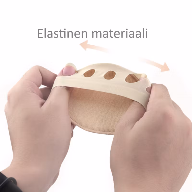 Etujalkasuoja pehmeällä tyynyllä 2kpl