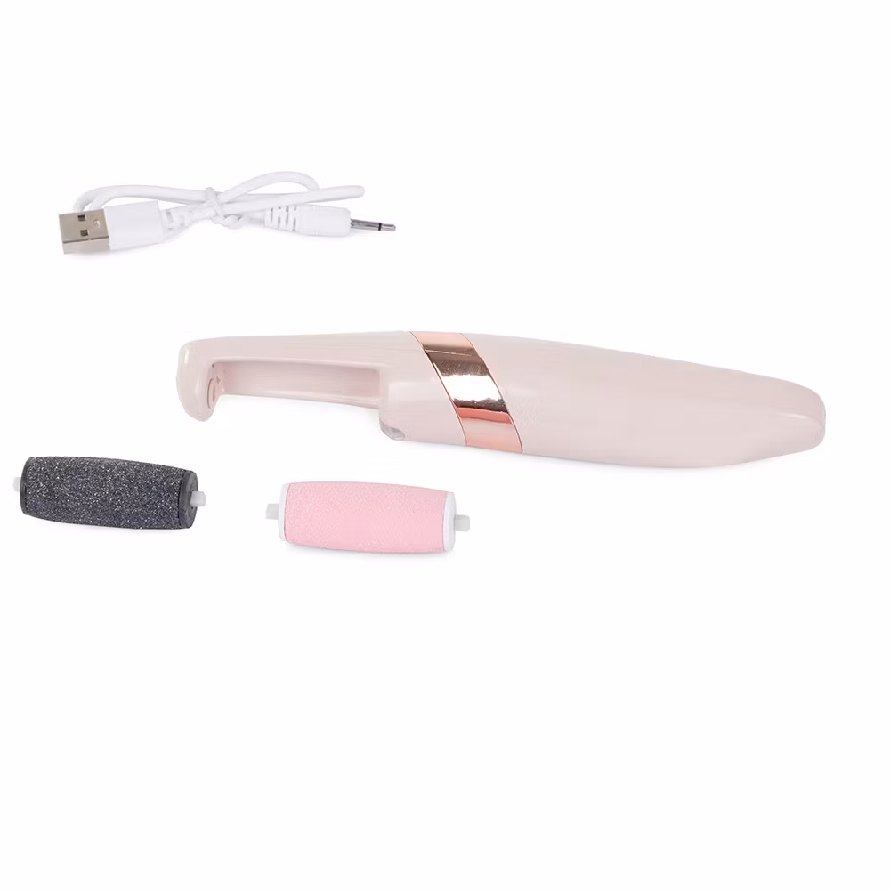 Jalkaviila, sähköinen, ergonominen, LED-valolla varustettuna