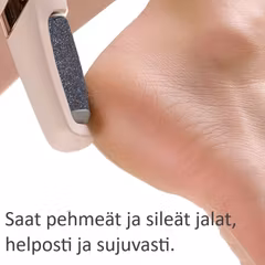 Jalkaviila, sähköinen, ergonominen, LED-valolla varustettuna