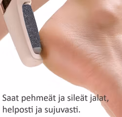 Jalkaviila, sähköinen, ergonominen, LED-valolla varustettuna