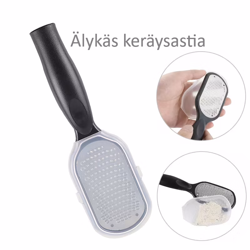 Jalkaraspeli musta keräysastialla