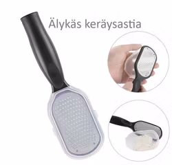 Jalkaraspeli musta keräysastialla