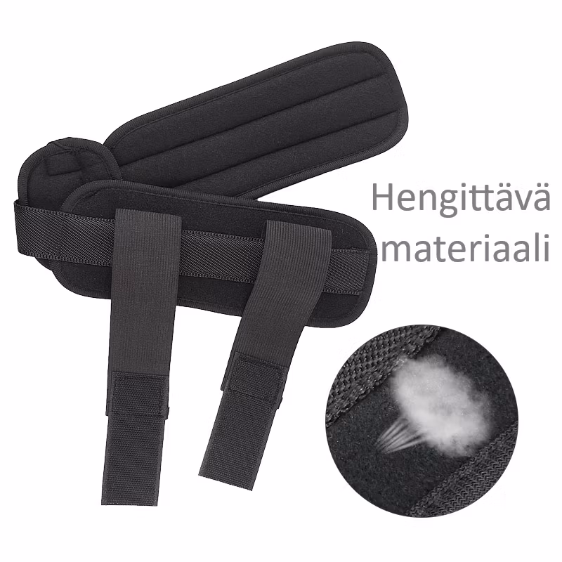 Nilkan vakauttava tuki, jossa on lastat