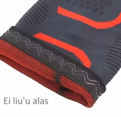 Polvituki, kompressio, elastinen HARMAA / PUNAINEN