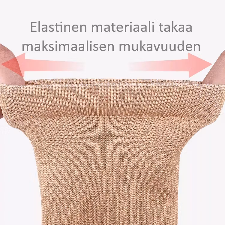 Tukisukat Comfort, luokka 1, 15-21mmHg MUSTA / RUSKEA