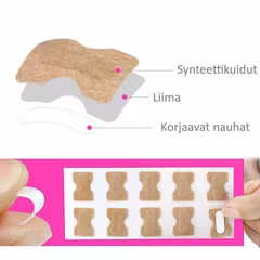 Kynsien rasitusta korjaava kynsinauha