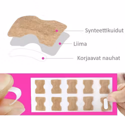 Kynsien rasitusta korjaava kynsinauha