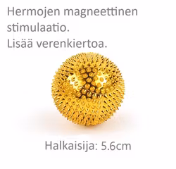 Hierontapallo, jalkahieronta magneettiterapialla