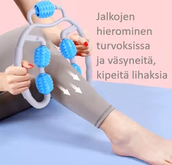 Hierontarullat jaloille, käsivarsille ja niskalle