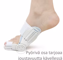 Vaivaisenluu korjaava pyörivä tuki