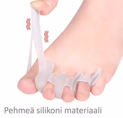 Vaivaisenluu korjaava varpaiden erotin, SUURI ETÄISYYS 2kpl