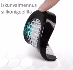 Kantapään pohjalliset Luupiikki, iskunvaimennus u-muotoinen 2kpl