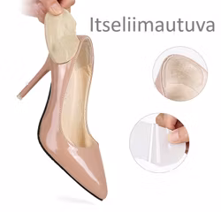 Kantapään insertit, kantapääpehmuste, kantapäänsuoja, beige 1 pari