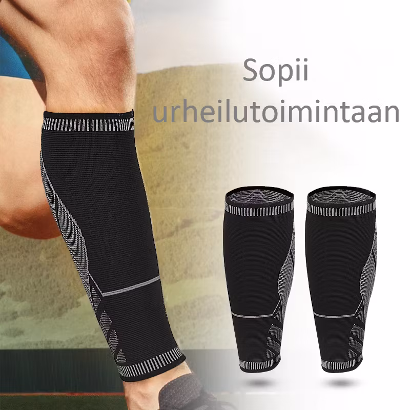 Tukisukat vasikoiden liukuesteellä MUSTA 1 kpl