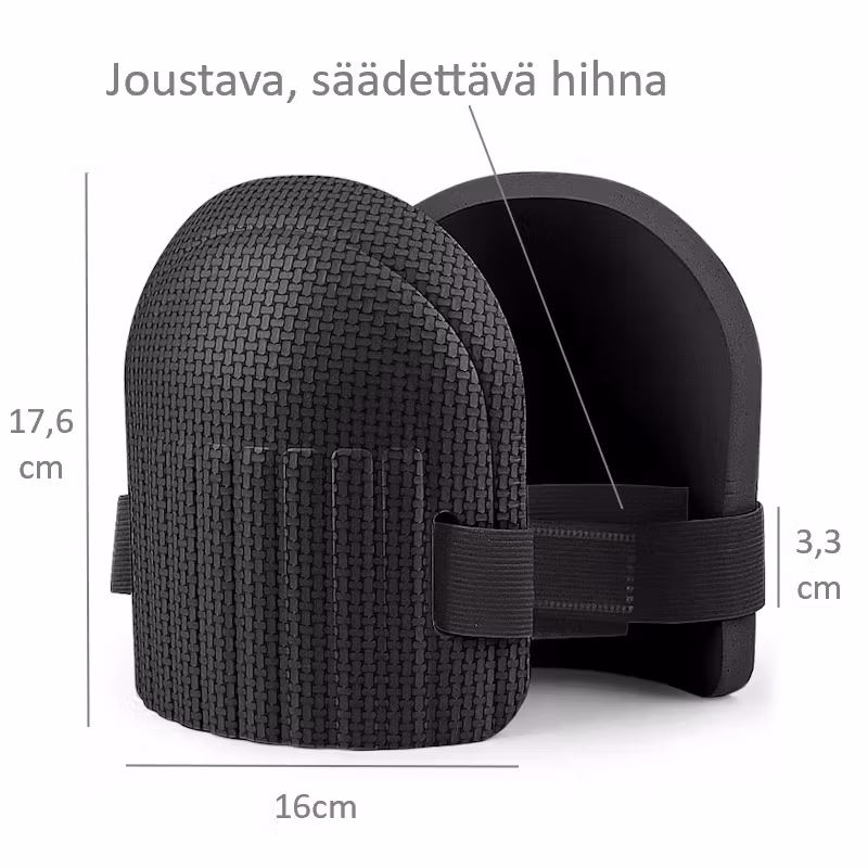 Polvisuojat vapaa-aika MUSTA