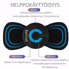 Revolt TENS, EMS hierontalaite