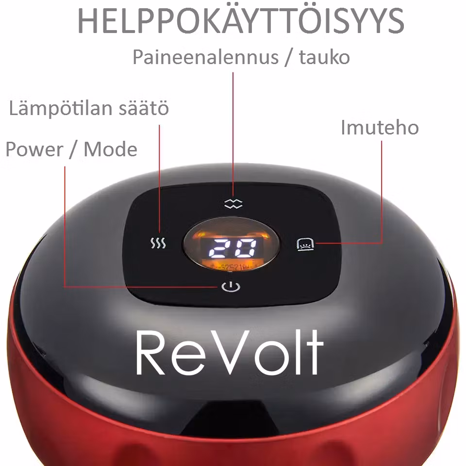 Revolt iCup sähköinen kuppaushieronta