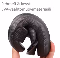 Pehmeät sandaalit LAPSET, MUSTA