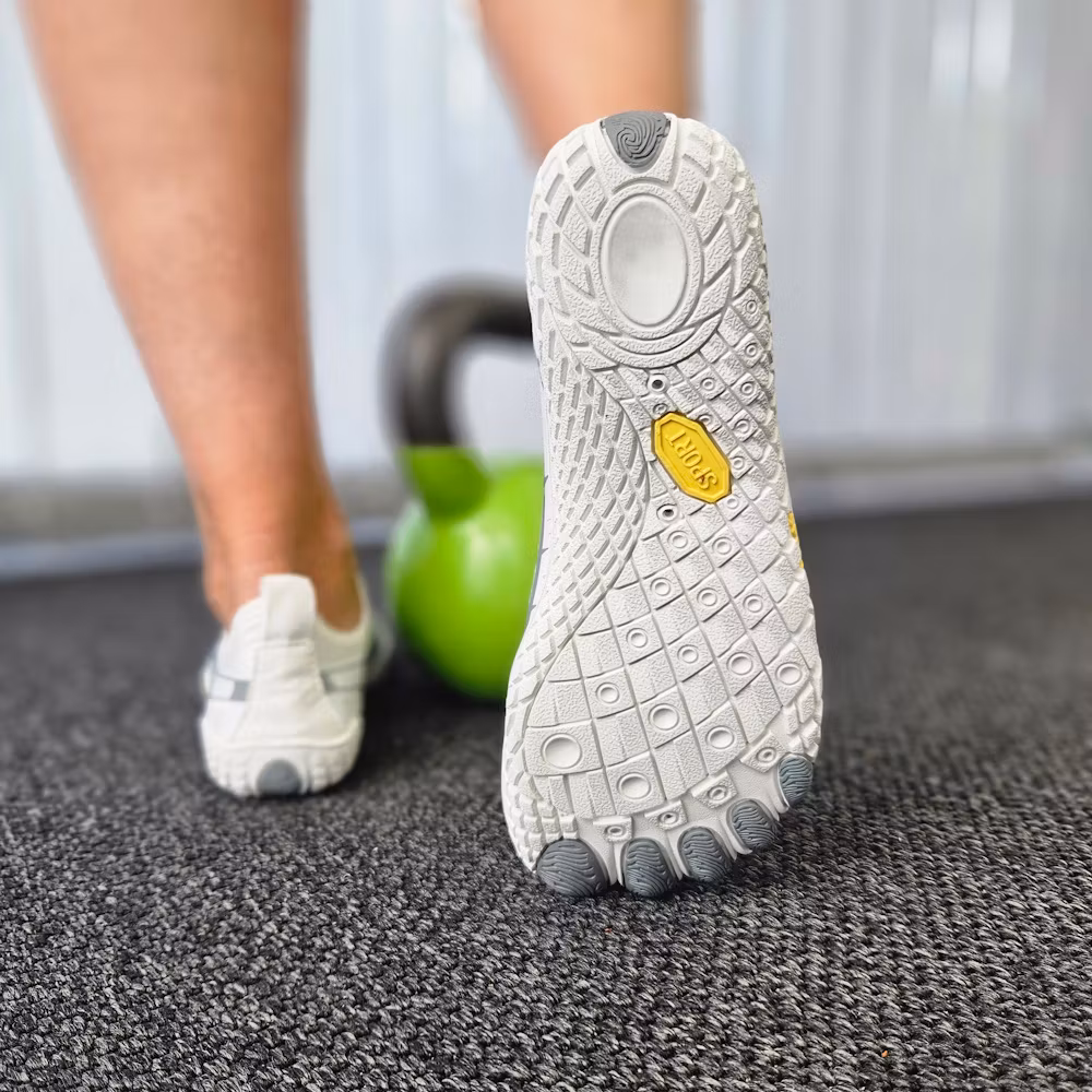 Paljasjalkakengät Sport VALKOINEN