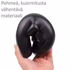 Bounce tohvelit MUSTA, joustavat ja kuormitusta keventävät