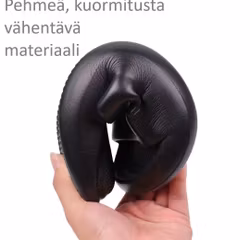 Bounce tohvelit MUSTA, joustavat ja kuormitusta keventävät