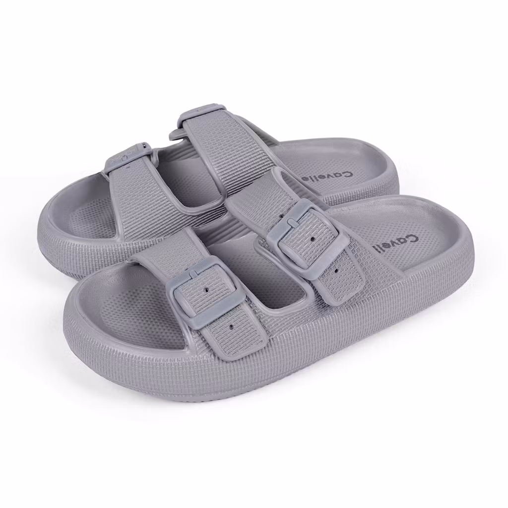 Cavelle Premium säädettävä pehmeä tossut HARMAA – pehmeä & iskuja vaimentava