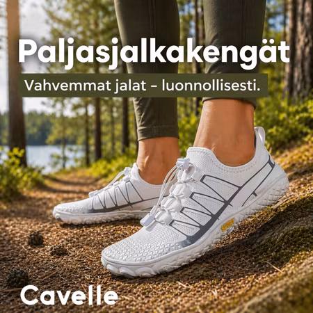 Paljasjalkakengät Sport VALKOINEN