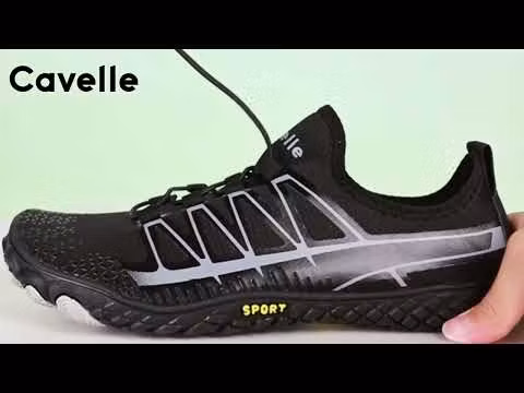 Paljasjalkakengät Sport MUSTA