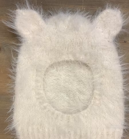 Frøken Vrangs Kattepuslue og Balaclava