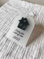 Julgranshänge - Första julen i vårt hus