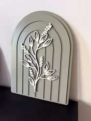 Tavla - Arch med blomma Stor