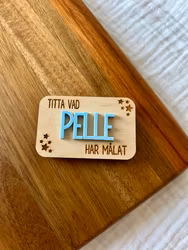 Magnet - Titta vad jag har målat