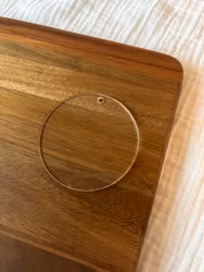 Rund blank 7,5 cm (5-pack)