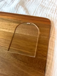 Arch julgranshänge blank (Klar Akryl, 5-pack)