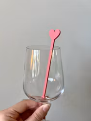 Drinkpinnar - Hjärta (2-pack)