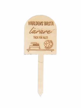 Plantpinne - Tack för allt