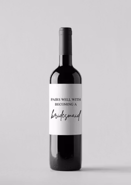 Pairs well with becoming a bridesmaid