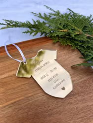 Julgransdekoration - Baby detaljer